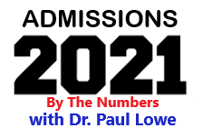 2021_admissions_By_The_Numbers_Dr_Paul_Lowe_Educational_Expert